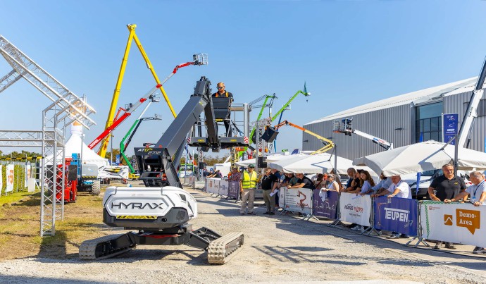 Demo-Area im Freigelände 